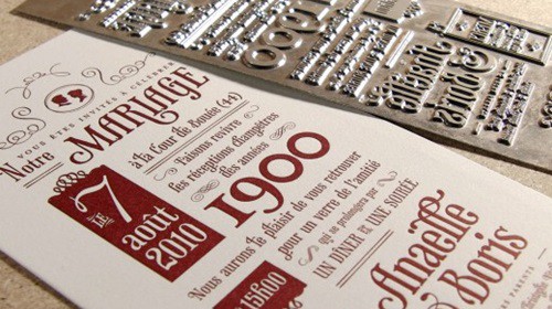 letterpress printing